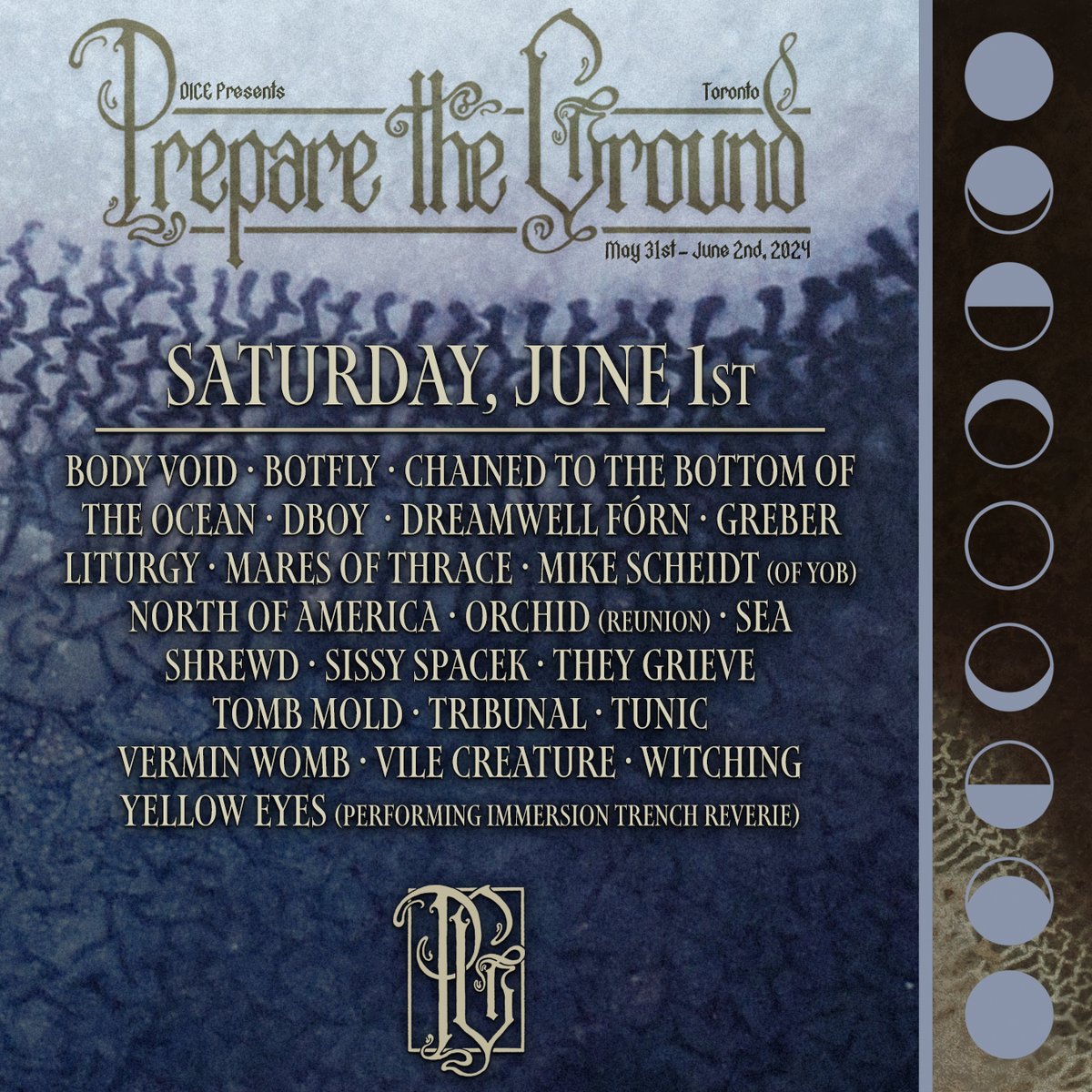 Mike will be performing at Prepare The Ground in Toronto this summer. Don’t miss his solo set at the festival, he headlines The Garrison on Saturday, June 1st.