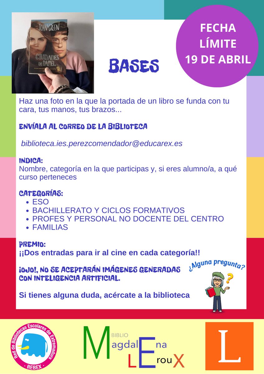 #díadellibro @PerezComendador