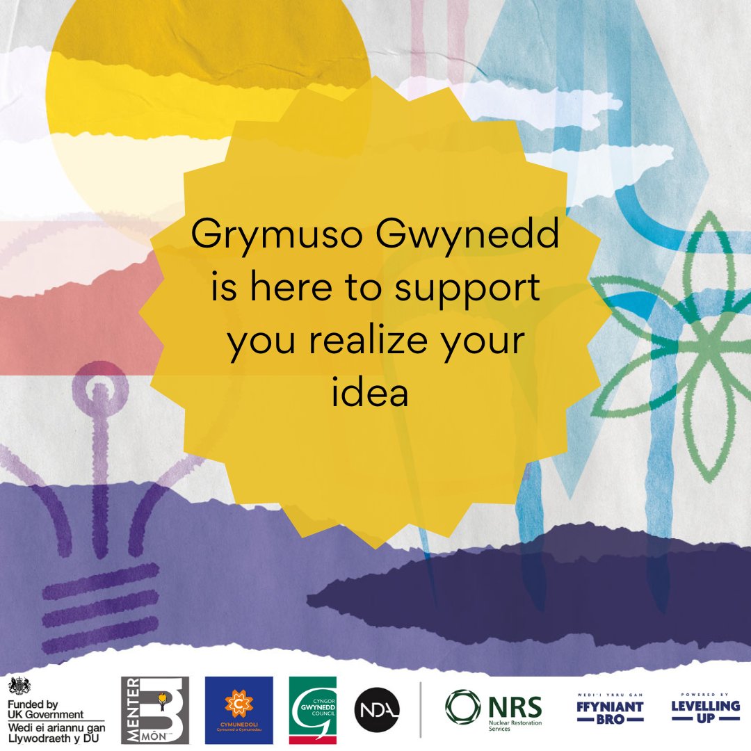 Have these thoughts ever crossed your mind? #GrymusoGwynedd may be for you, if you have an idea for an activity / project / service that can help with a challenge locally Here's your chance to submit your idea - the closing date is 29 April! Info: gwynedd@mentermon.com #UKSPF