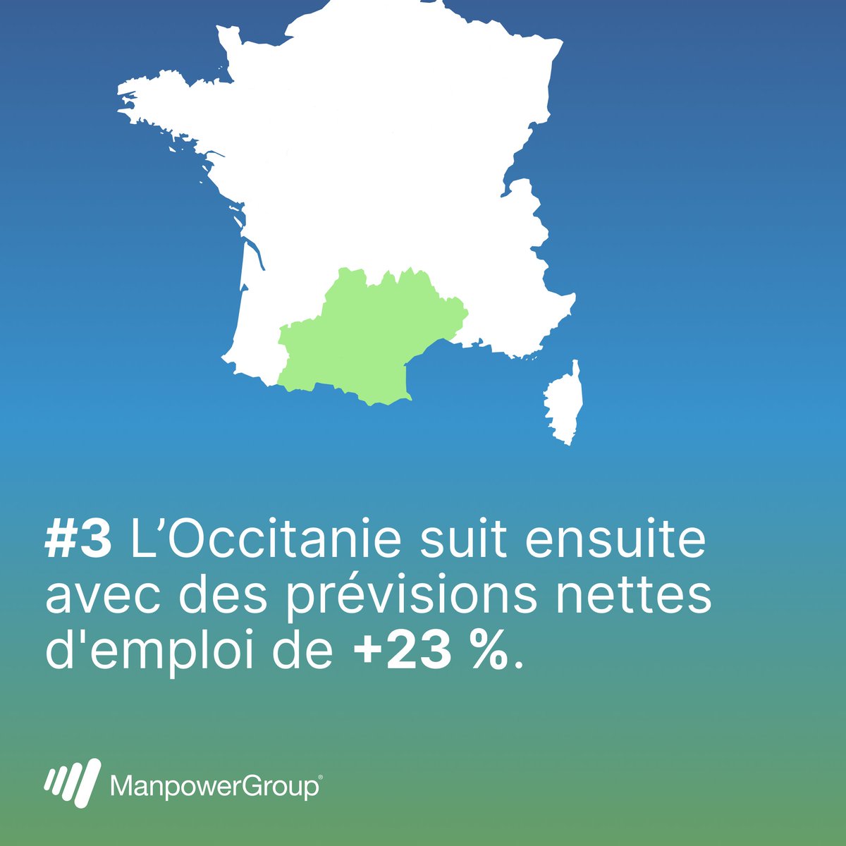 Les prévisions les plus optimistes en termes d'emploi pour le 2e trimestre 2024 se situent en Bourgogne Franche-Comté avec une augmentation projetée de l'emploi de 26 %. Explorez les perspectives d'embauche spécifiques à aux régions françaises 👇