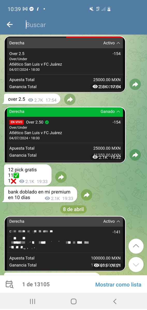 NO TODO SE PUEDE GANAR PERO ASI VAMOS EN LAS GRATIS EN MI TELEGRAM 100 RT Y SUBO MI JUGADA DE NCAAB PARA LA FINAL HOY t.me/Japotime07 sigueme en telegram