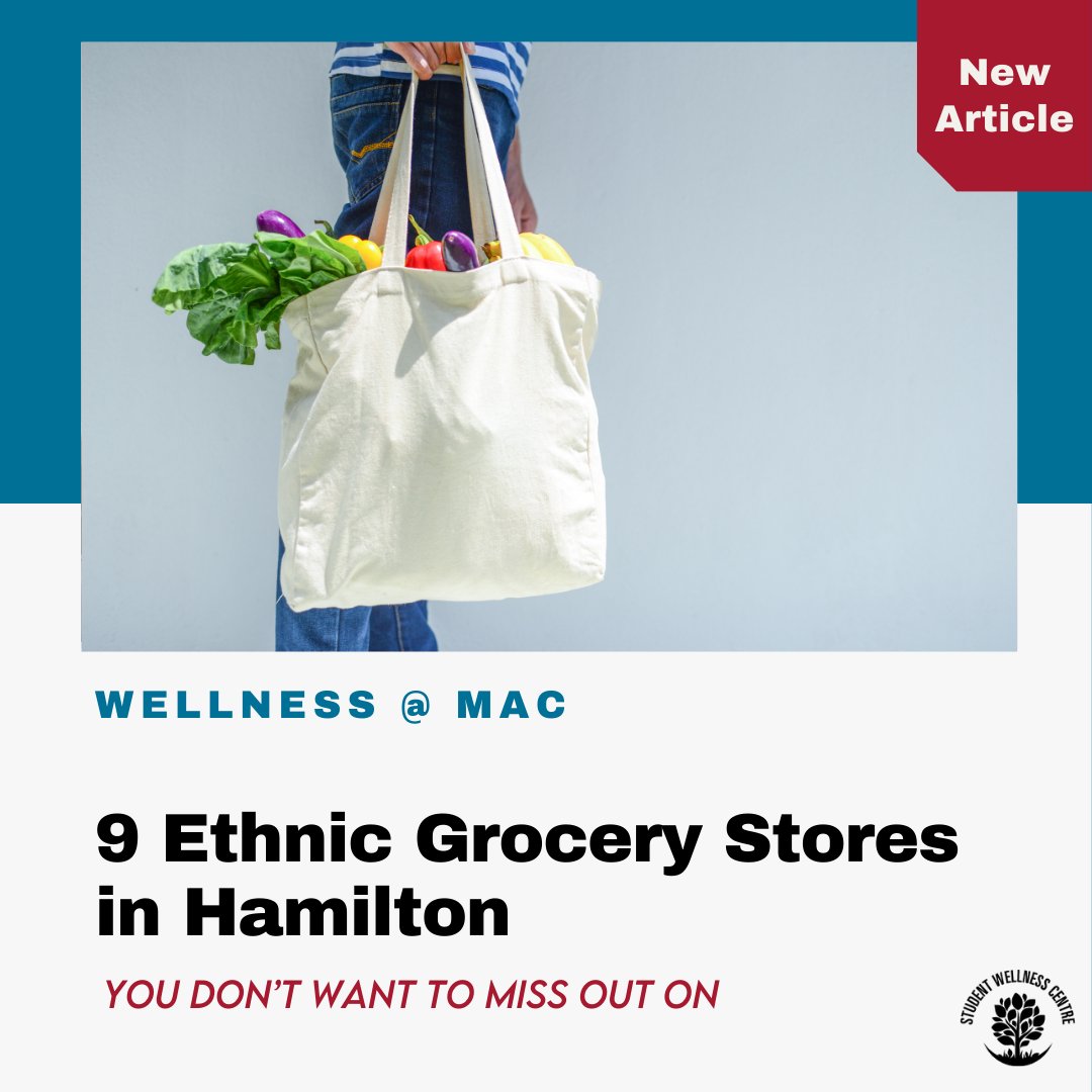 Read our most recent Wellness @ Mac blog post '9 Ethnic Grocery Stores in Hamilton You Don't Want to Miss Out On'. 

wellness.mcmaster.ca/9-ethnic-groce…
