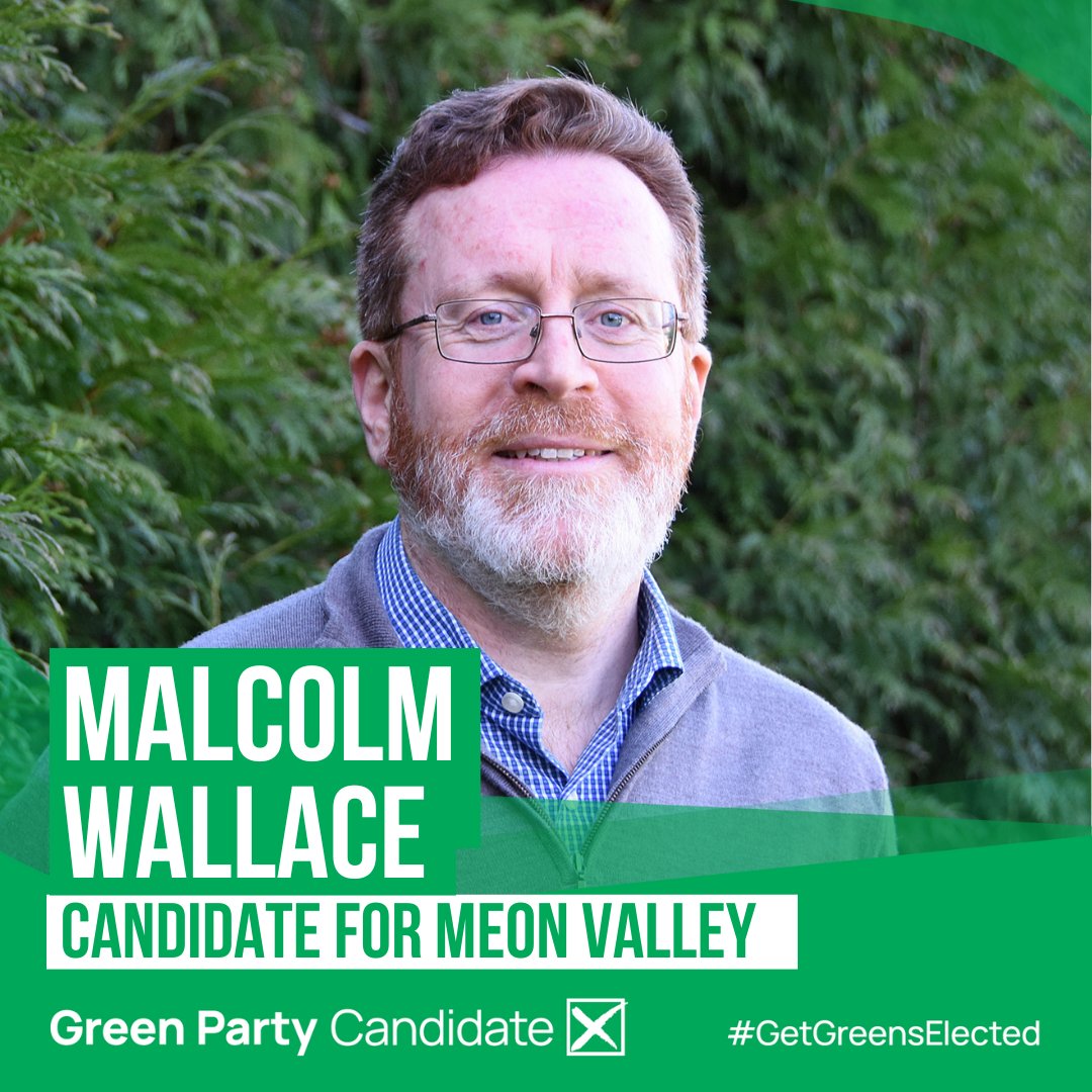 📢We are pleased to announce
💚Malcolm Wallace as <a href="/TheGreenParty/">The Green Party</a> candidate
🌳for Meon Valley
🗳️Hampshire County Council by-election on 2 May

The area covers some/all of the following wards
💚Central Meon Valley
💚Upper Meon Valley
💚Southwick &amp; Wickham
💚Whiteley &amp; Shedfield