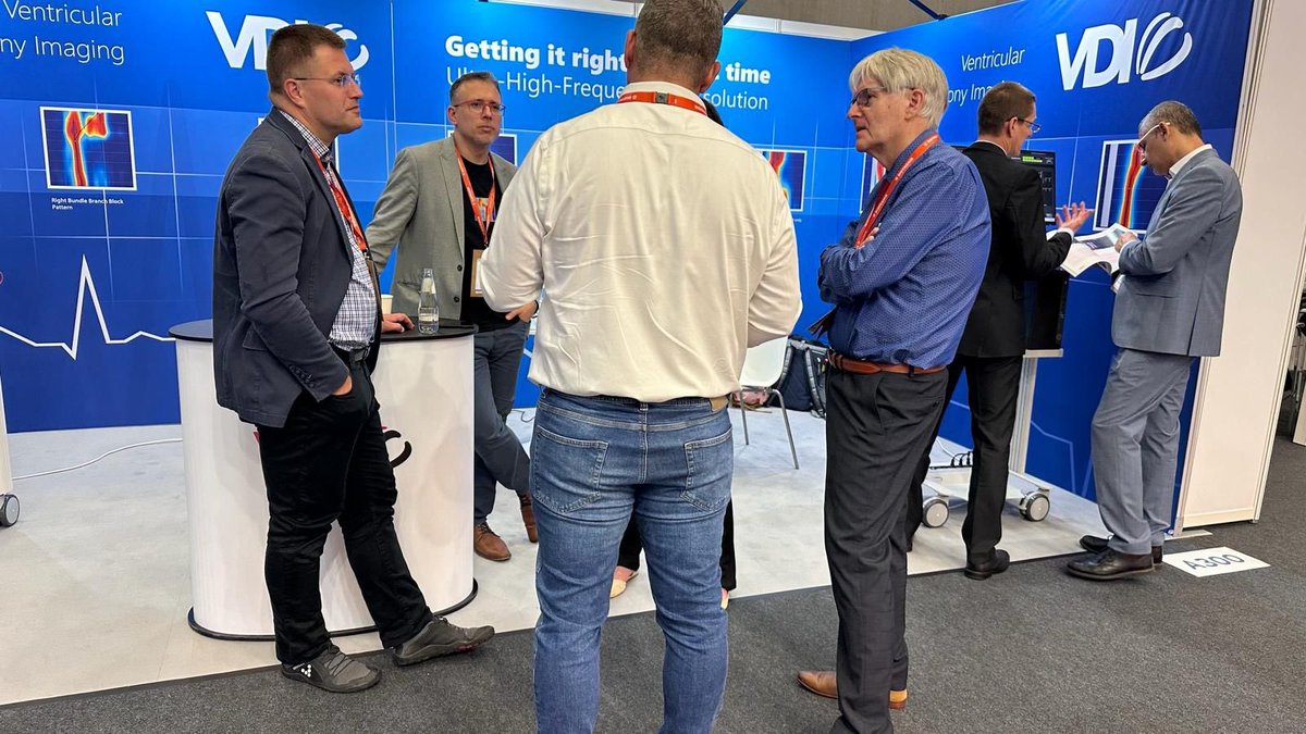 Filip Plesinger (@filipplesinger) on Twitter photo Wonderfull days full of conversation about news in #VDI #UHFECG technology at #EHRA2024 in Berlin. Thanks everybody for coming! Wonderfull days full of conversation about news in #VDI #UHFECG technology at #EHRA2024 in Berlin. Thanks everybody for coming!