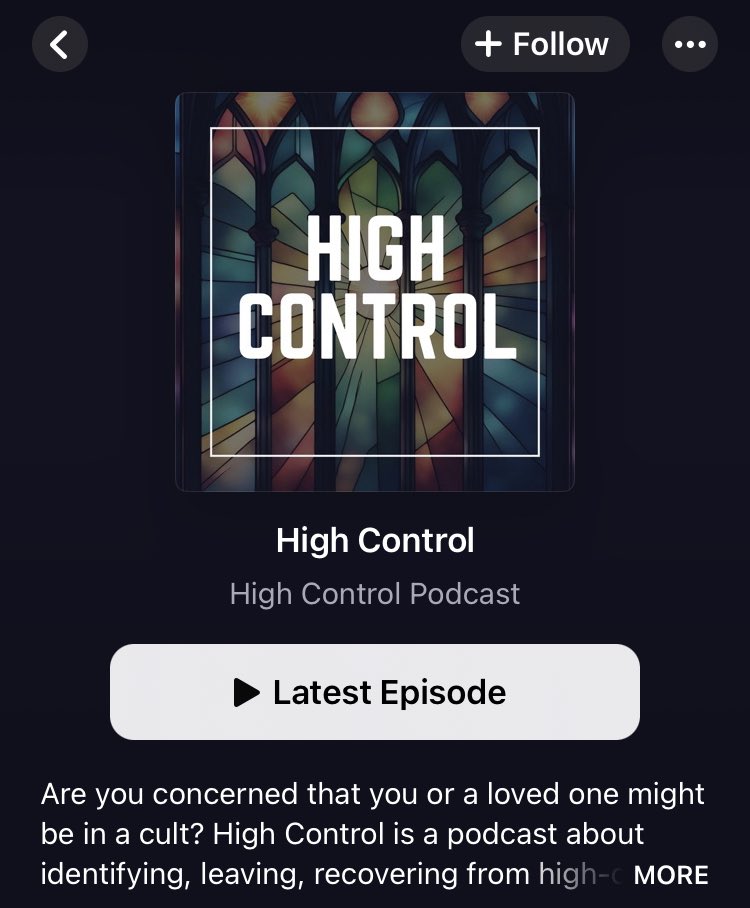 If you’re a binge-listener like me, there’s already two hour-long episodes out to distract you from today’s eclipse rapture nonsense 😅 podcasts.apple.com/us/podcast/hig… @thearmchaircom @highcontrolpod #ihopkc #cultpodcast #highcontrol