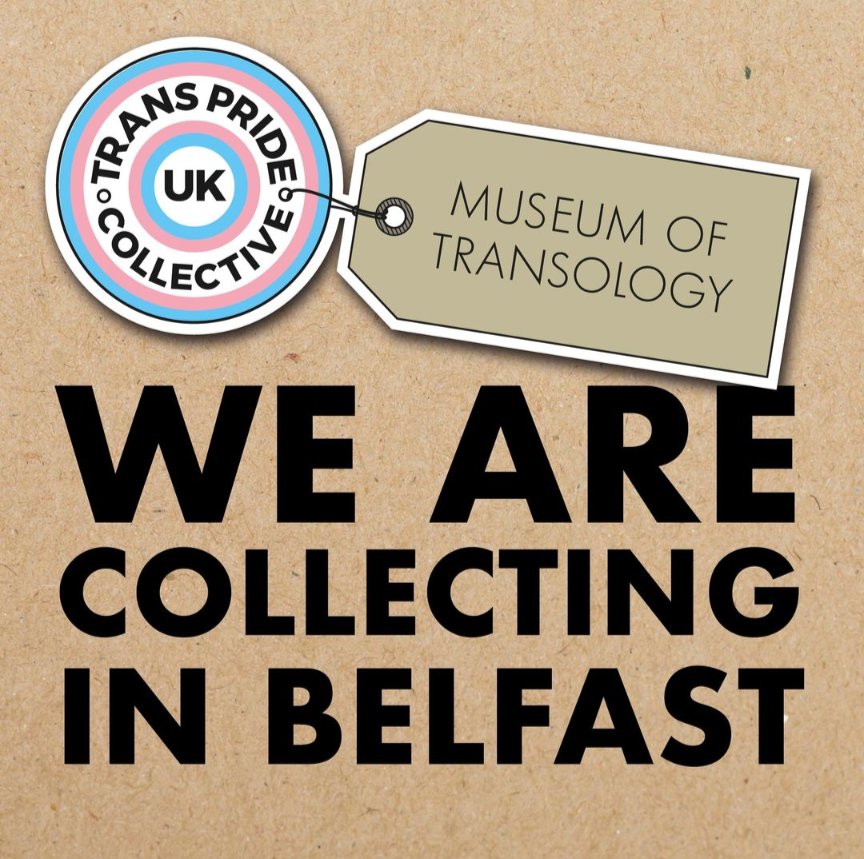 Join us, Belfast! Saturday, 20 April 13:30-15:00 at your favourite local queer bookshop, @paperxclips. Bring something for the @MoTransology collection or just come for the craic.