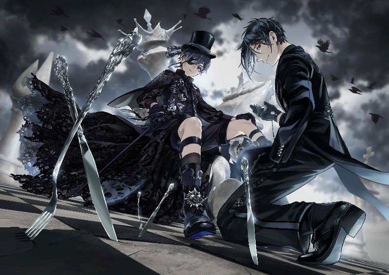 「Black Butler Now Available on Square Eni」|Final Weaponのイラスト