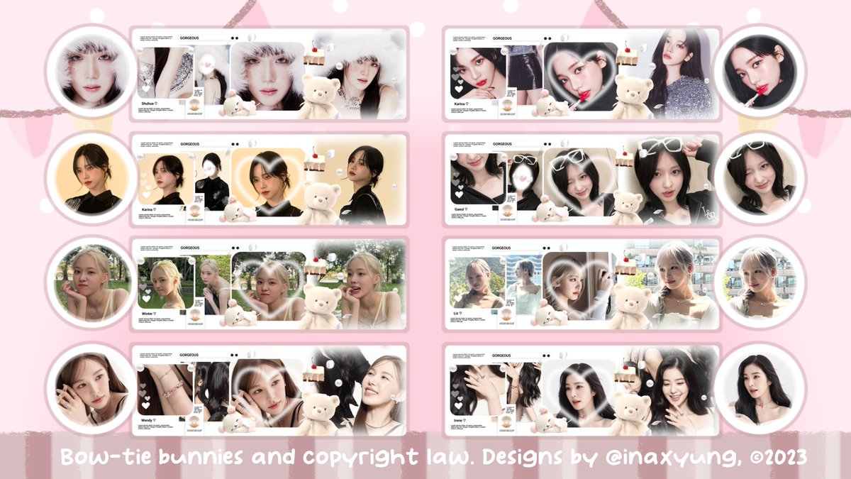 ericxswohn's tweet photo. #ZonaUang #ZonaJajan #ZonaBA LAYOUT CLEARANCE SALE COQUETTE : KARINA - WINTER - GISELLE - HANNI - MINJI - IRENE - WENDY - EUNHA - ISA - SEEUN - ZHAO LUSI - HAEWON - NAGYUNG - WONY WONYOUNG - LEESEO - GAEUL - LIZ - EUNCHAE - YUNJIN - JOY - SEULGI - SHUHUA - SANA - 5K - DM 08 https://t.co/x1fIdhwWoT