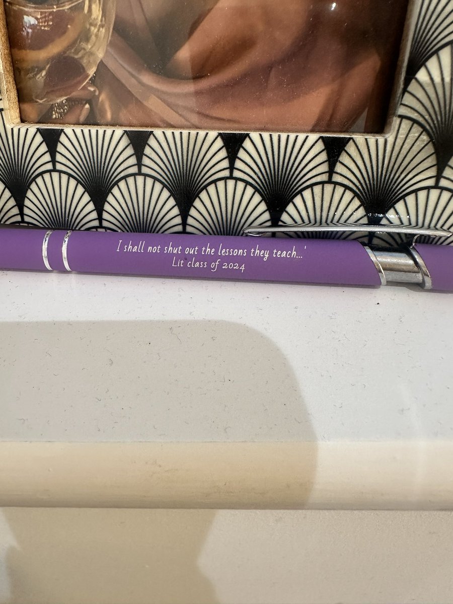 Just a little momento for my Lit students.
I won’t be giving them until after Lit Paper 2 for cheating purposes 😂
The printer has missed off one of the quotation marks but I’ll let that go!