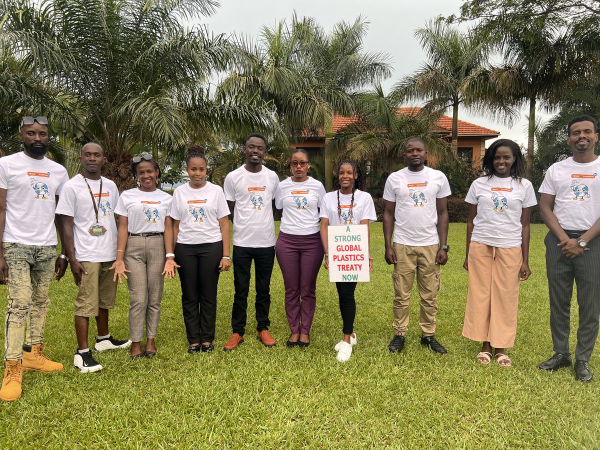 Youth will face the impacts of plastic pollution the most, and those living in the global south are already suffering the consequences. We are calling for adoption of a strong global #PlasticsTreaty to end plastic pollution. @brkfreeplastic @GAIAnoburn #YouthAction #INC4