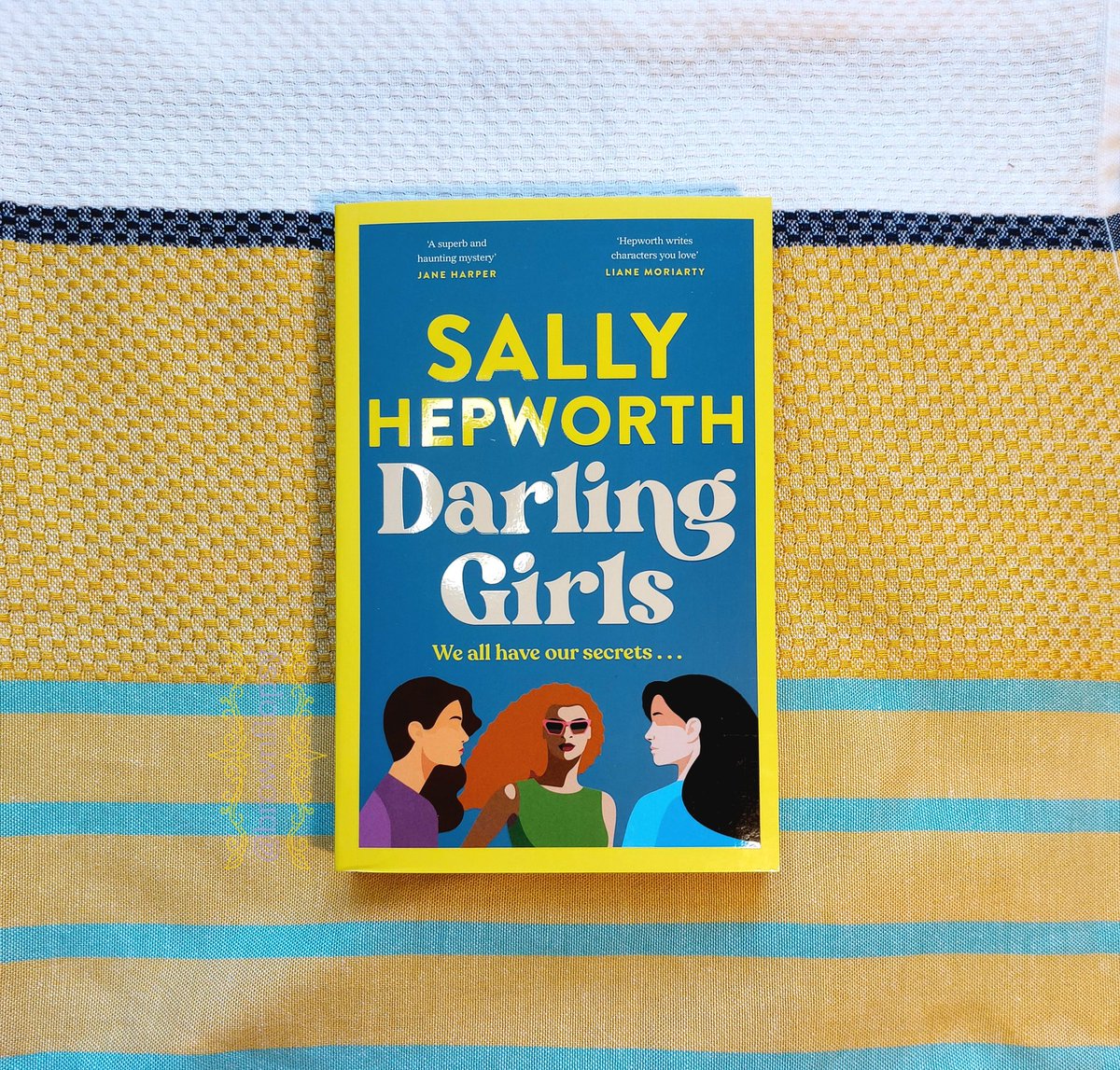 Thank you to the lovely @chlodavies97 for this copy of #DarlingGirls by @sallyhepworth which we are reading at @Squadpod3 as this month's fab #SquadPodBookClub pick. Out 25th April from @panmacmillan 🎉 I cannot wait to dive in... heard lots of great things! 🤩
