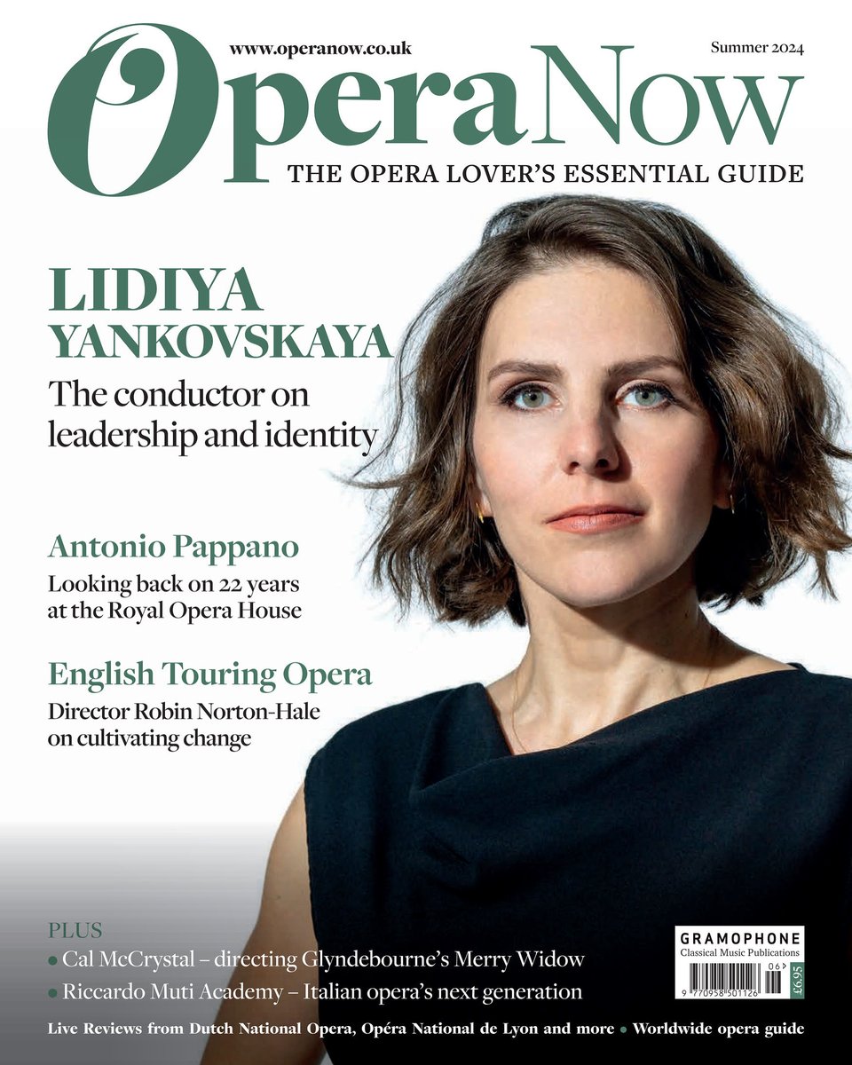So grateful to @Operanow for this cover story. Thank you for seeing and hearing the work I have been trying to do. I love this art form and believe deeply in its essentiality. May we all continue to work toward expressing, driving, and transforming the present + future of opera.