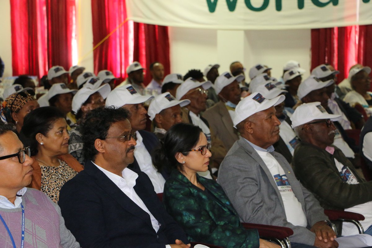 WHOEritrea's tweet image. 🎉 Eritrea Celebrating #WorldHealthDay &amp; @WHO at 76. Kudos to MOH , RCO, &amp; UN agencies for incredible achievements: 95% immunization, HIV &lt; 0.5%, &amp; more. 'My Health, My Right' aligns with Eritrea's social justice &amp; equity values. Ensuring health for all! 💪🏥 #HealthForAll"