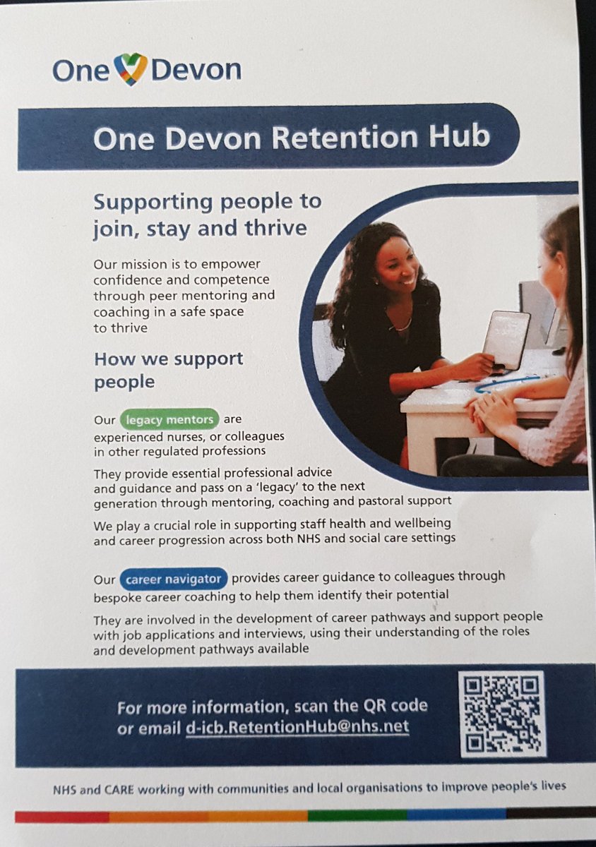 A great day out visiting @UHP_NHS clinical  areas collaborating with @UHP_PNA Chris Down and @NHSDevon Retention Hub Colleague Den White promoting the @NHS_England Staff Workforce Retention agenda. #LegacyMentor #CareerNavigation #ProfessionalAdvocacy. @darrynallcorn @WEDoOD_UHP