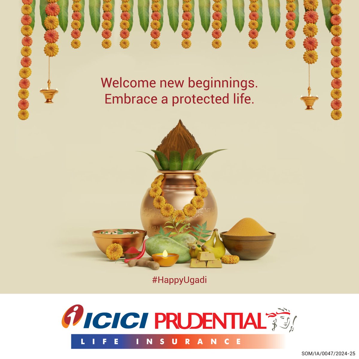 May this Ugadi bring in a year full of protection and prosperity for you and your loved ones. Visit: shorturl.at/GHIRU Disclaimer: bit.ly/3bARCBP