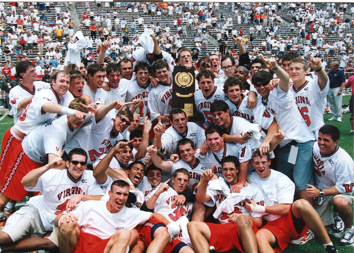 In the 25 years since ‘99, Virginia has won more D1 National Lacrosse Championships than any program. This run was built on the backs of those who came before…esp the 94-96 crew, including Timmy, Michael and Doug, the “Caitlin Clark’s of College Lacrosse”.