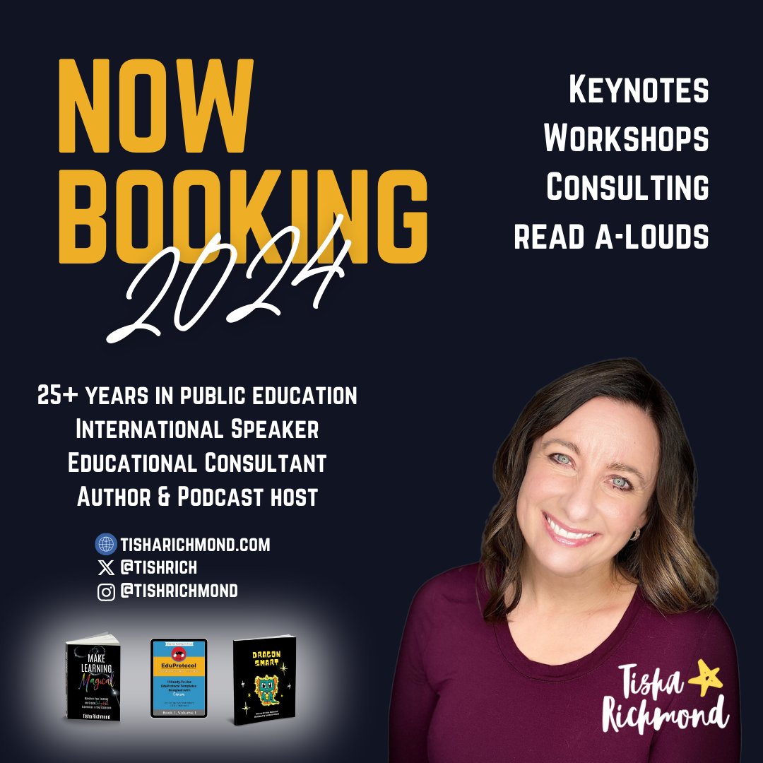 It is such a joy to share my passion for education with others! I've had an incredible time presenting this year, and I look forward to the speaking opportunities scheduled over the next months! I still have some 2024 availability. If you are interested in discussing the