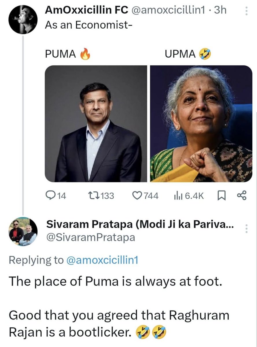 The place of Puma is always foot 😂

Gems of replies 🔥