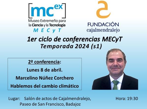 El Delegado Territorial de la AEMET en Extremadura habla sobre el cambio climático.