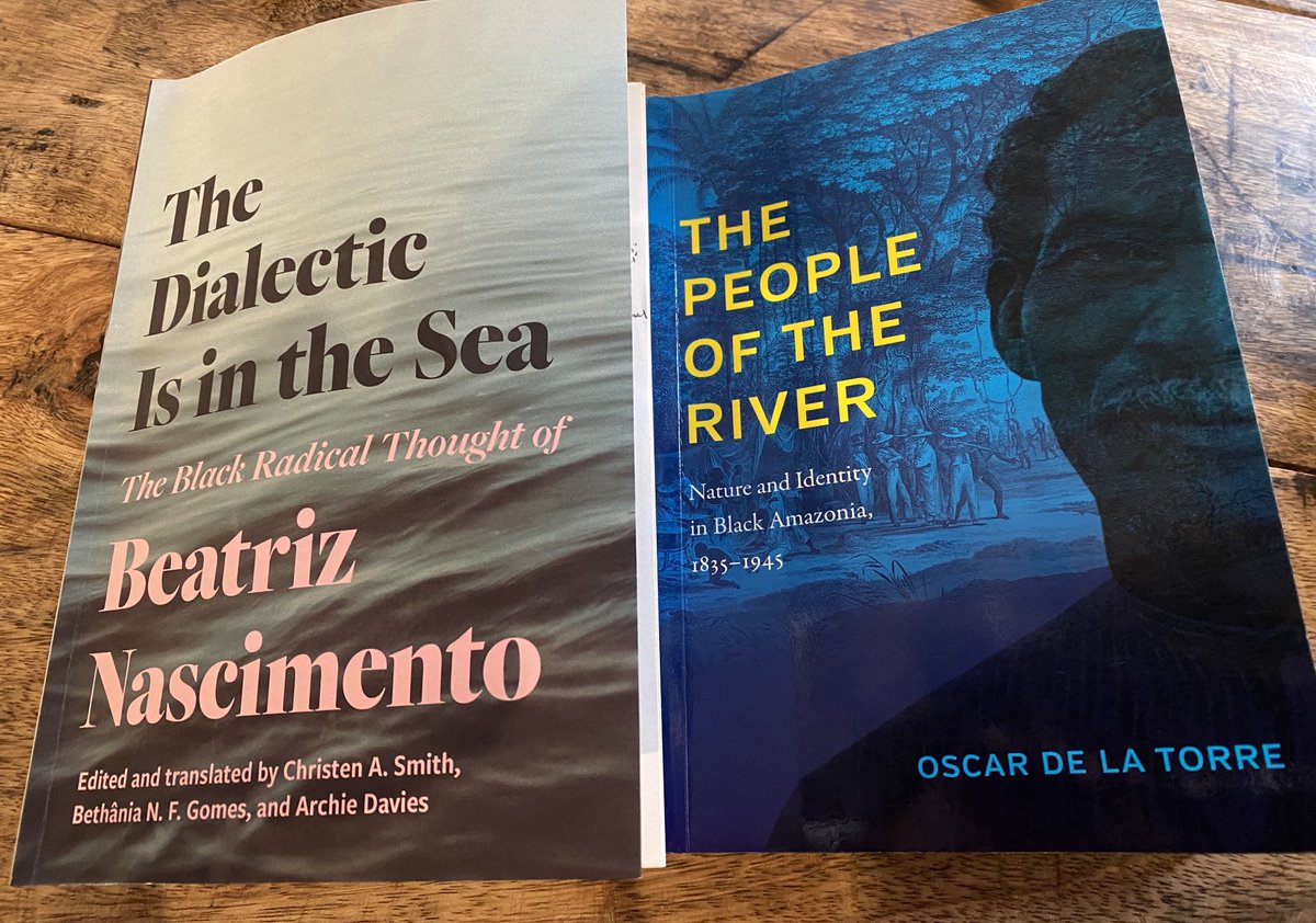 These books work so well together. Reading on Beatriz Nascimento is particular rich and rewarding. The stuff of inspiration.