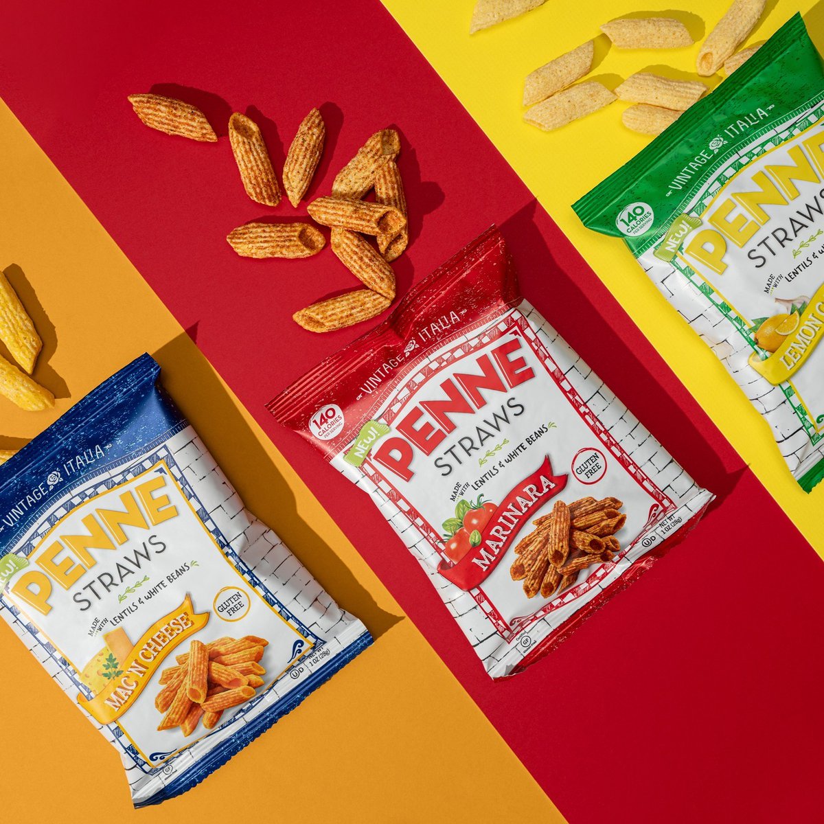 Pasta on the go? Count me in! These bite-sized wonders are perfect for any craving. 🍝👌 #PastaPerfection #PenneStraws #PastaSnacks