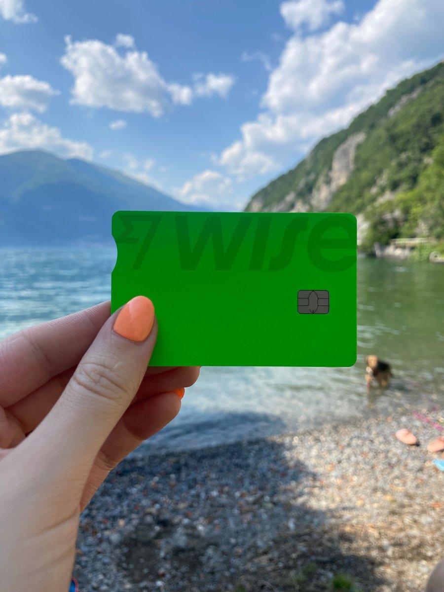 A trip to Lake Como? Serenity for the soul 🌊 Carrying your Wise card abroad? Serenity for your wallet 😎