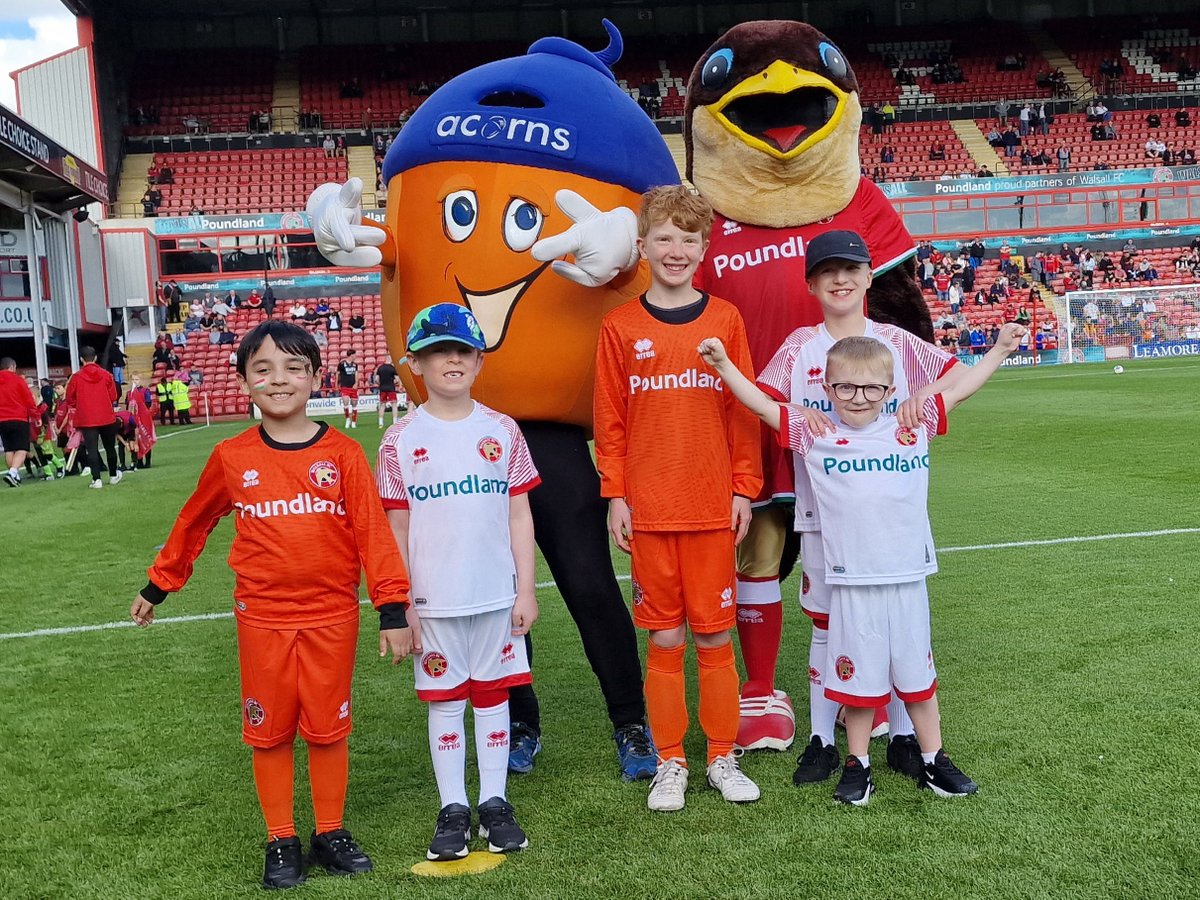 Acorns is BACK at Bescot Stadium this Saturday! We'll be supporting @WFCOfficial against @official_NCF. Bring a pound to the ground and wave hello to our volunteers collecting on the day. Can't attend? Support our digital collection! bit.ly/3TNPhtr