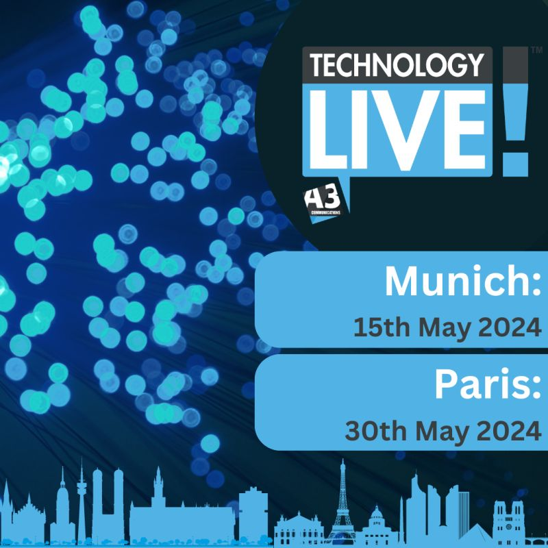 A3Comms's tweet image. Lots of #DataStorage deep dives, industry conversations, #Embargoed news, and demos this May. #A3TechLive will be coming to Munich (5/15) and Paris (5/30). Don’t miss out - DM us now to secure your place! #StoragePRSpecialists #InTheRoomWhereItHappens