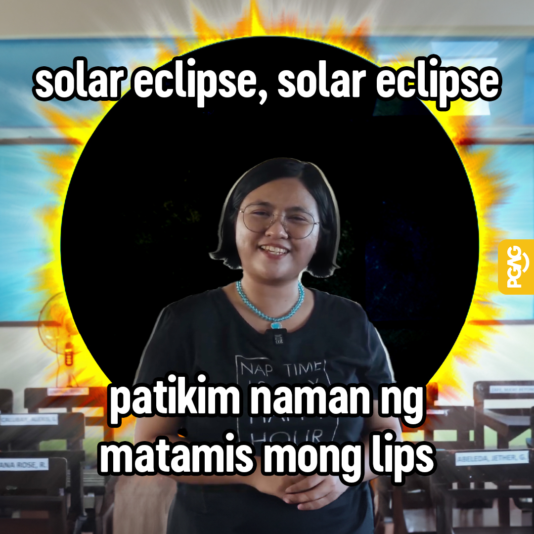 isang Solar Eclipse spoken poetry naman diyan kween yasmin