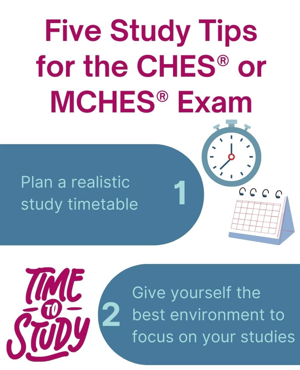 Taking the #CHES or #MCHES exam this spring? Time to get your study plan in action! Here are some tips from CHES Lynn Willis, and #MCHES Wanda Carter-Calhoun! #StudyTips #CHESExam #MCHESExam #Credentials #Certification ow.ly/ae5h50QIeWf