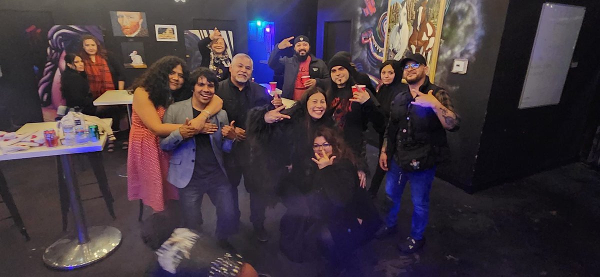 dmansjoke's tweet photo. DesArte 7th Anniversary at the 
@blkboxgallery 4/6/2024 🎨🎸🤘🏻🍻 https://t.co/HN0z3Vsv9S