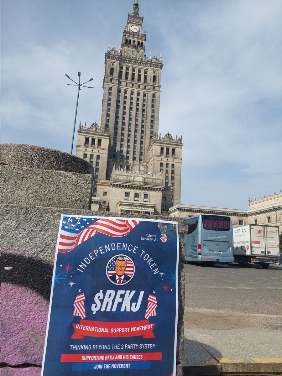 BobbyForAll's tweet photo. 🇵🇱 We’re going INTERNATIONAL! 🇵🇱

We’ve been saying it for weeks… 

$RFKJ is more than a meme. It’s a MOVEMENT! 🌏🌎

All around the world - not JUST here in America - people are showing their support.  

Let’s make a better tomorrow! 🤝 https://t.co/OvjyjmKRoh