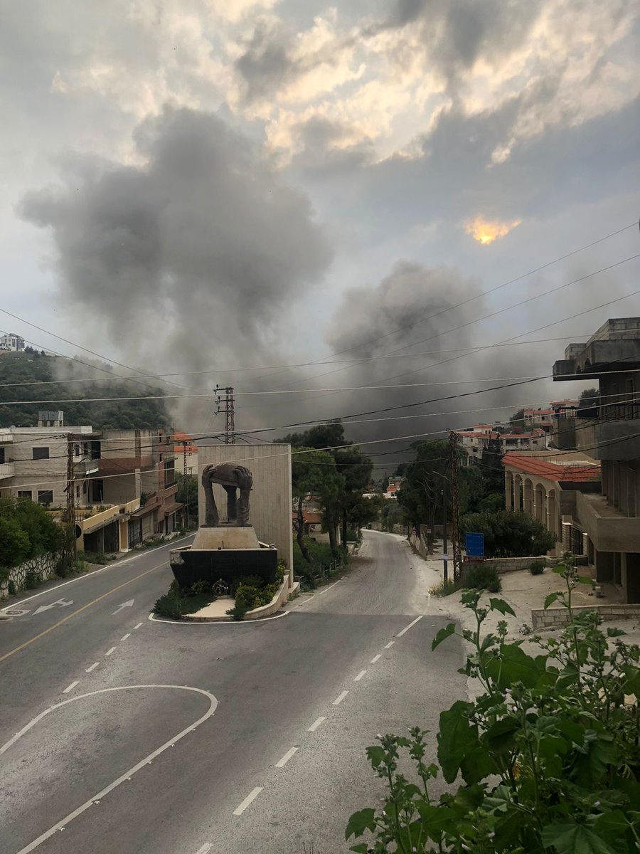 غارة ثانية استهدفت منزلاً في ساحة بلدة #العديسة في خلال نصف ساعة