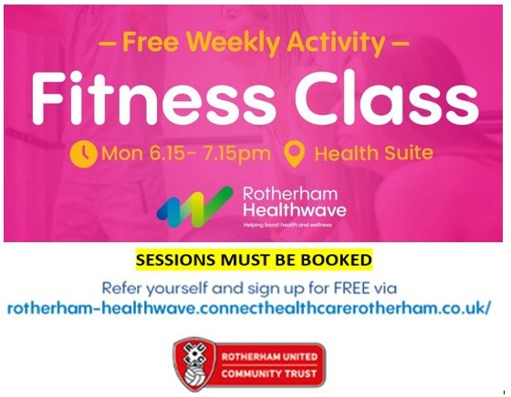 #mondaymotivation 🌟 have you booked your All Abilities Fitness Class with Rotherham Healthwave 🌟 6.15pm - 7.15pm Start your fitness routine - #allwelcome! Great community support here, suitable for everyone - The Health Suite, Aesseal New York Stadium