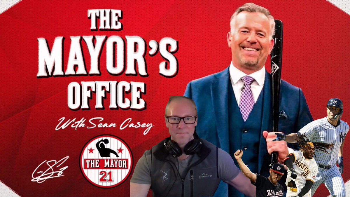 Today on #TheMayorsOffice: Stanton’s swing, Strasburg’s retirement, Pirates can’t lose, Mets get some life, Angel Hernandez Drama. Watch with the link below or listen wherever you ‘Cast @TheMayorsOffice youtu.be/pMPVC0GRI8o?si…