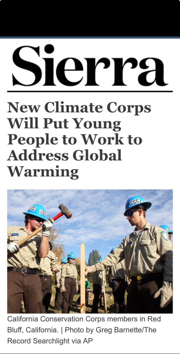 phil_lyman's tweet photo. It's probably just a coincidence that Biden's Civilian Climate Corps rolls out only in 2020-2024 battleground states, don't you think??
"Washington, D.C. — Climate Power is announcing a six-figure ad campaign (https://t.co/ZhBvKafH3q…) to educate young people on President Biden’s latest climate initiative — the American Civilian Climate Corps — which aims (https://t.co/L4Dwlvs7YC…)
to employ 20,000 young people. The digital ad campaign, which kicked off last Friday, targets women under 30 in Arizona, Georgia, Michigan, Pennsylvania, and Wisconsin on Facebook, Instagram, and Snapchat."
https://t.co/E9QJInEqXp…
#utpol