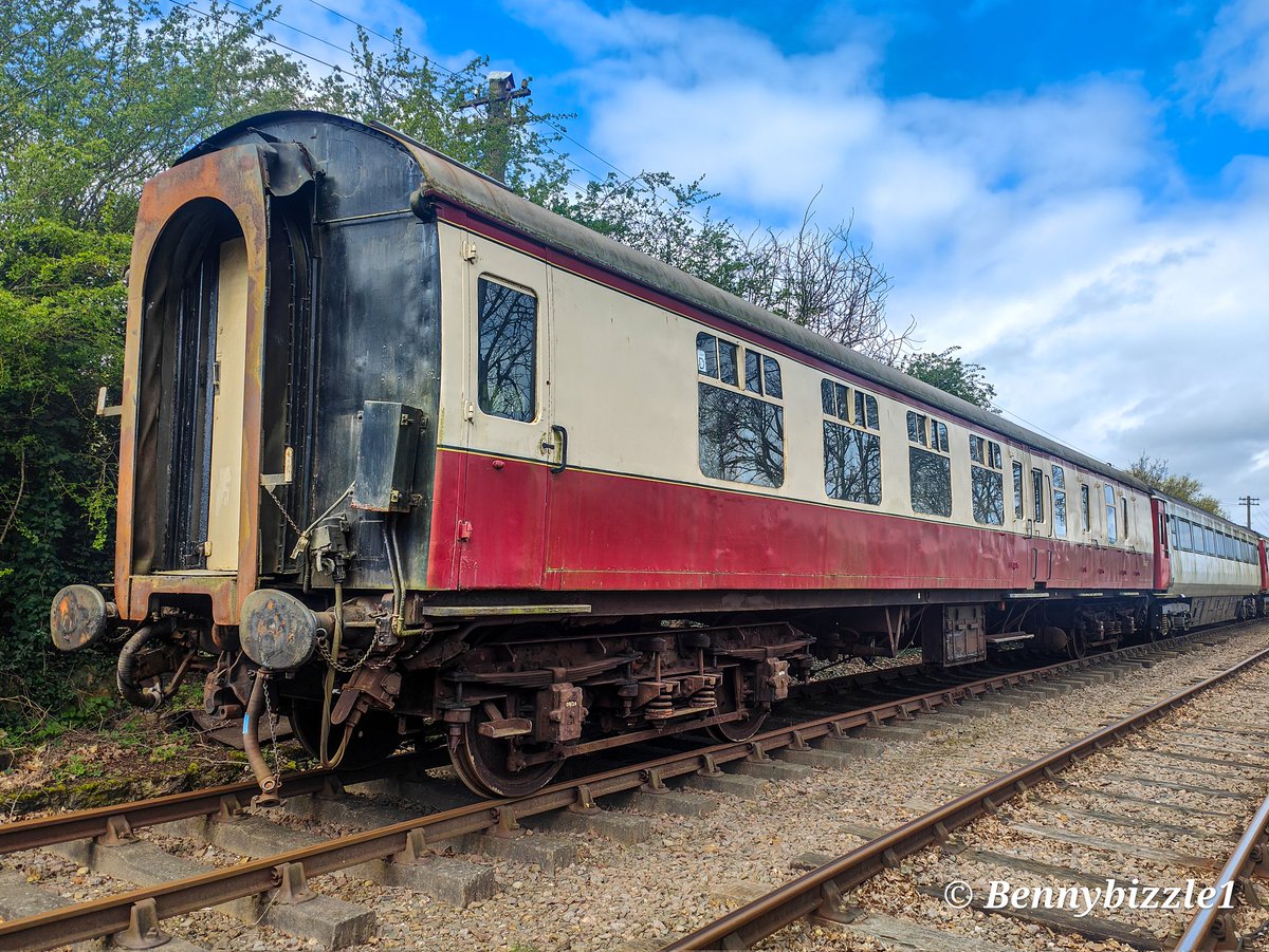 #MarkOneMonday The @NLRailway has become the proud owners of this BSK, acquired from the Bodmin and Wenford. Numbered S34627 it has room for bugs and bikes, another wheelchair compartment, 3 passenger compartments and a bar. A very useful addition!