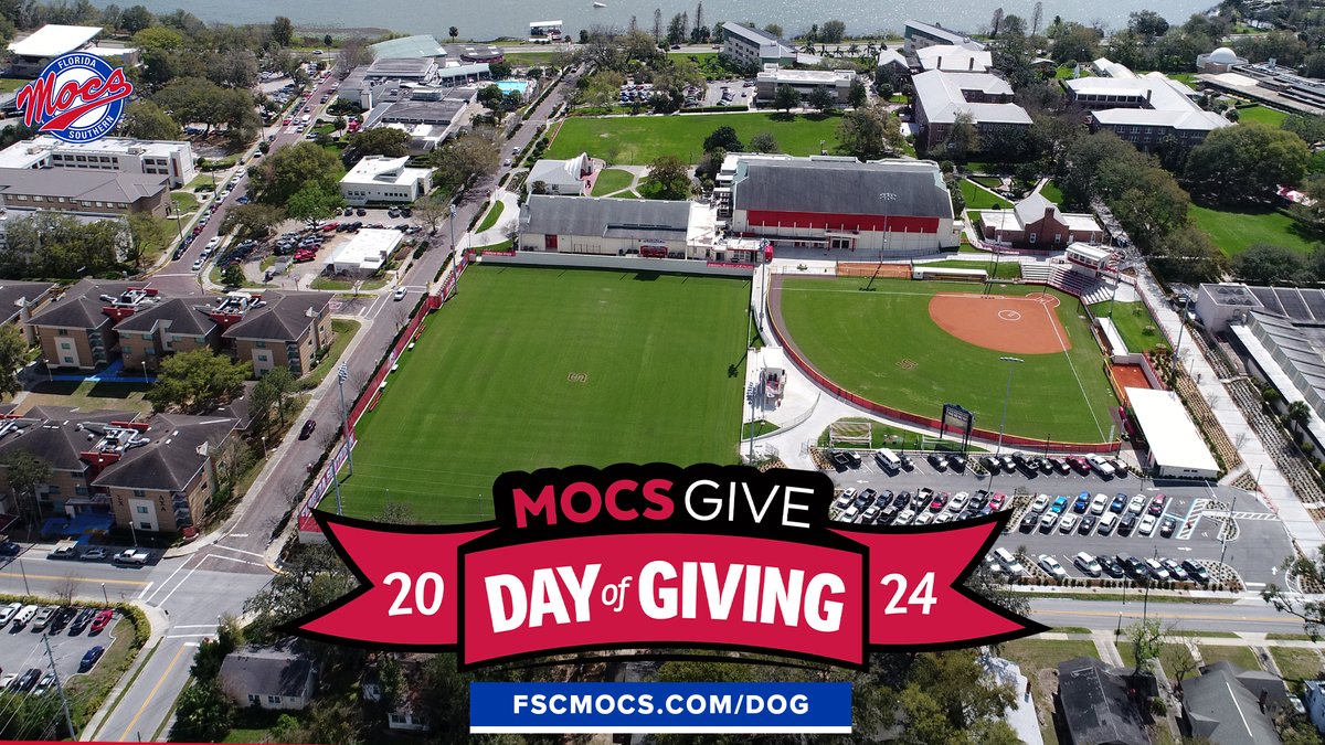 We are just 24 HOURS away from our annual Day of Giving campaign! Join us from 12 p.m. tomorrow, Tuesday April 9 until 12 p.m. on Wednesday, April to help continue the tradition of excellence at Florida Southern College! #LetsGoMocs #MocsGive
