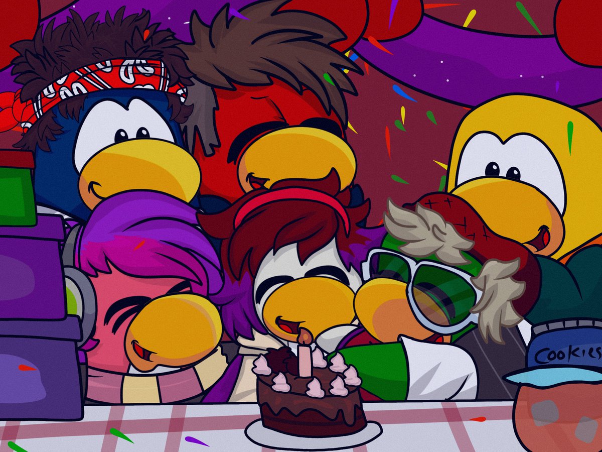 It's finally my birthday :D (It's Apr 9th here)

#clubpenguin #thepenguinband #peteyk #clubpenguinfranky #djcadence #stompinbob #gbilly