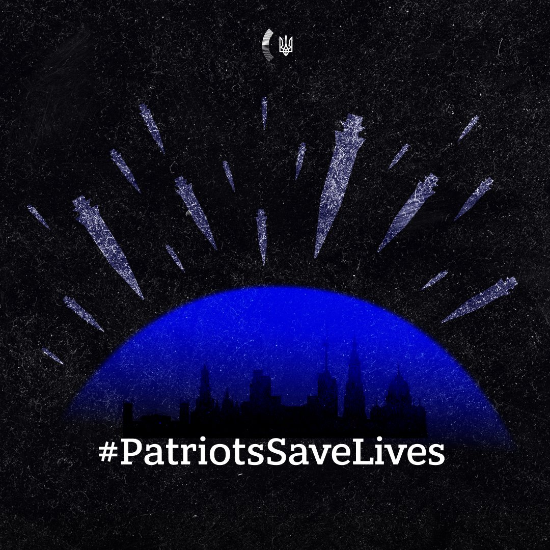 Today, Ukrainian defenders are paying a high price not only to save people but also to protect other countries from Russian terror that knows no borders. #PatriotsSaveLives, and the only thing needed is the political will to transfer these systems to #Ukraine.