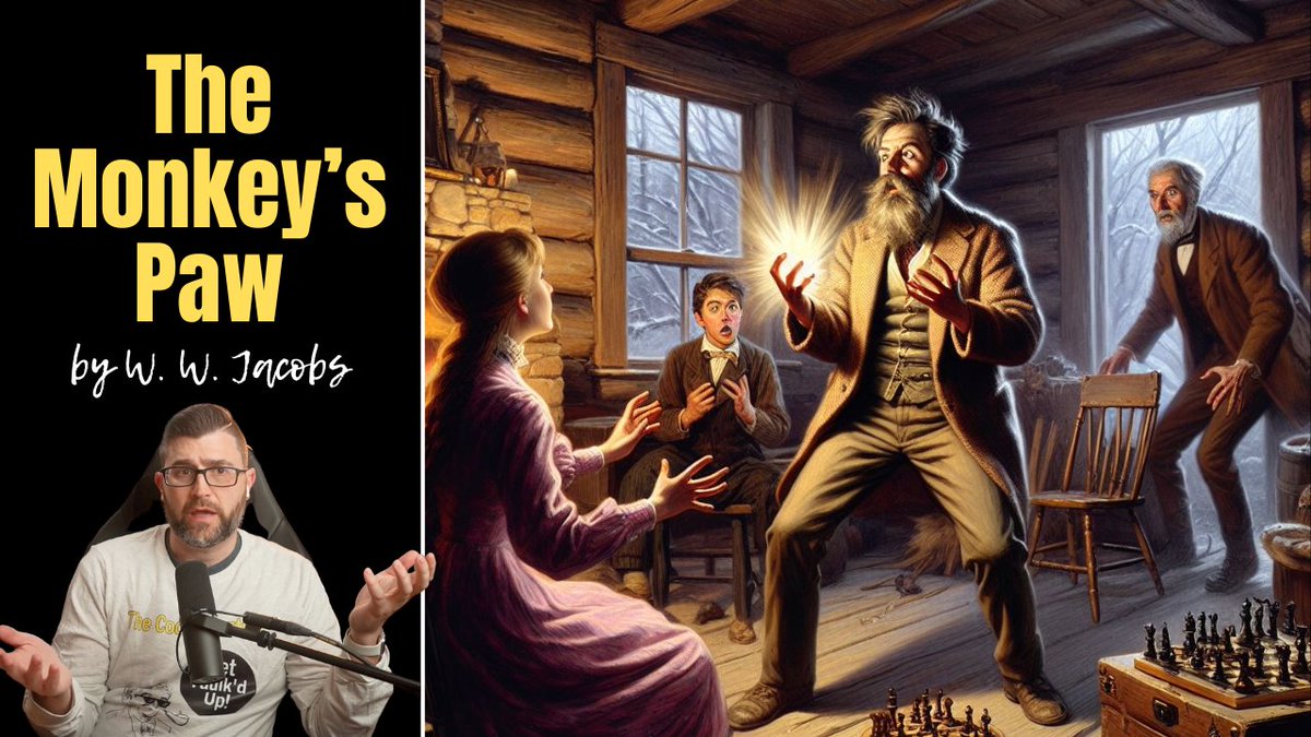 Let's talk about "The Monkey's Paw" by W. W. Jacobs today!
youtu.be/FWFt1WUO4mM