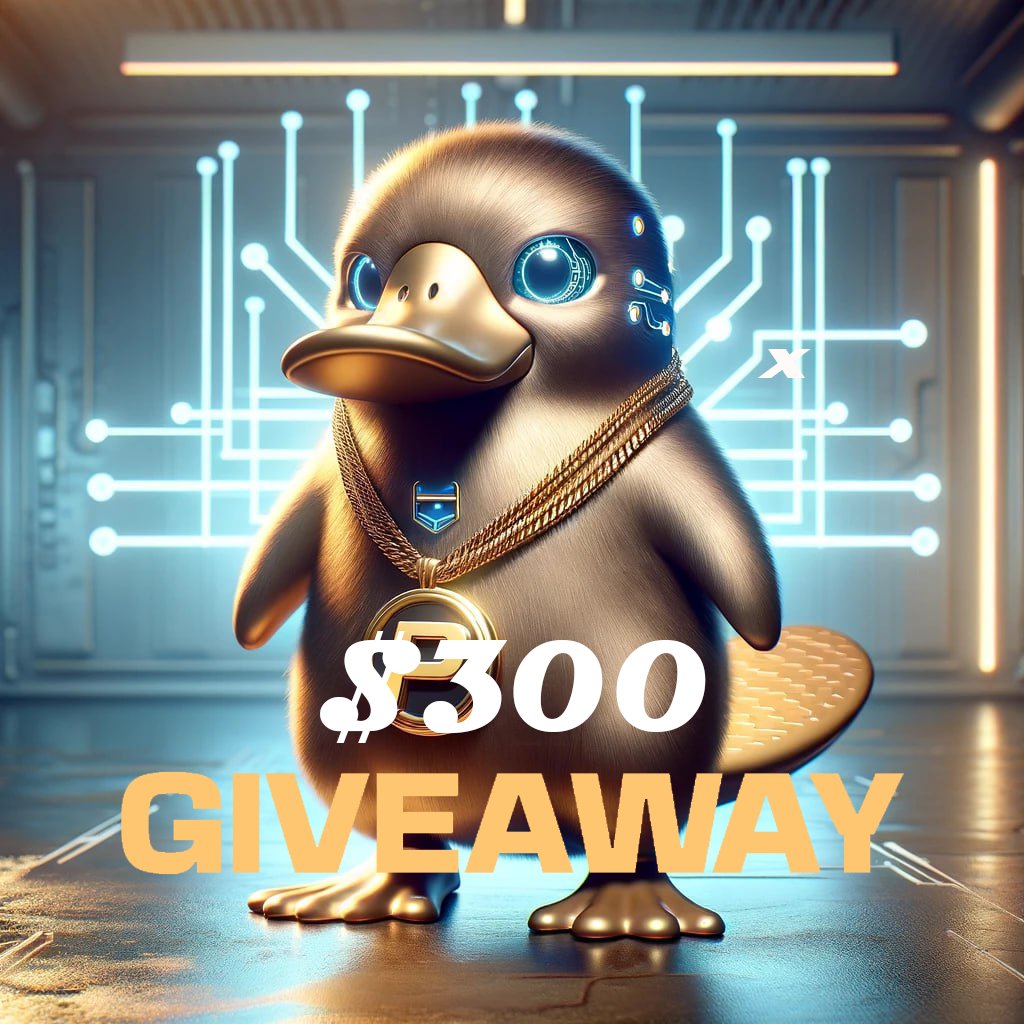 🎉#GIVEAWAY ALERT!🎉

Giving away $300 USDT to 6 lucky winners(50 x 6)🎁

To participate↘️
1️⃣ Like, RT and tag 3 friends
2️⃣ Follow <a href="/PlattyAi/">PlattyAi</a> and @MobyMedia
3️⃣ Join their Telegram t.me/PlattyAi

Ends in 72 hours!⏰