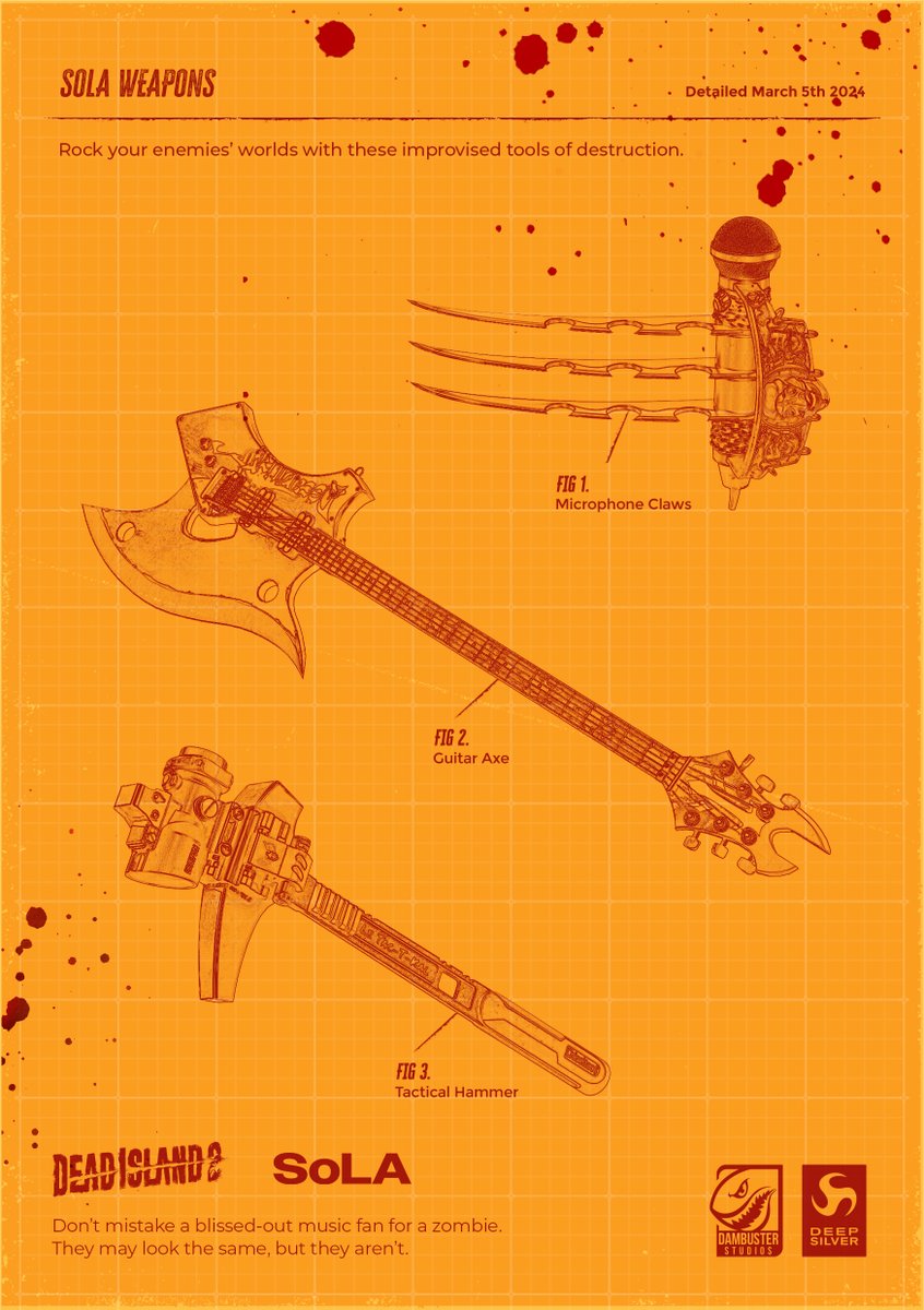 Dead Island on X: “Who’d have thought that music instruments could