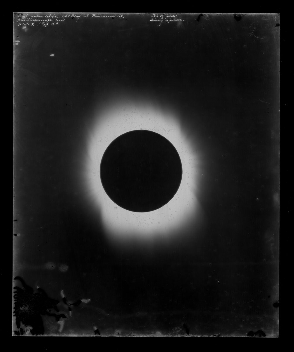 On May 28, 1900, during Theodore Roosevelt's lifetime, a notable total solar eclipse was visible across parts of the southeastern United States.  

#InternationalDarkSkyWeek #TotalSolarEclipse2024 #TheodoreRoosevelt #ConservationLegacy #NatureLovers #Stargazing #ProtectTheNight