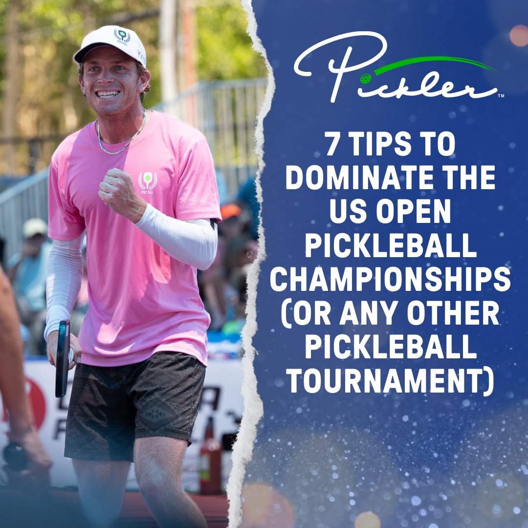 As we enter the final countdown to The Open, here are seven things to know for all those Picklers competing there (or in any other pickleball tournament). 🏆
thepickler.com/pickleball-blo… 
#pickleball #pickler #usopb24 #usopenpickleball #pickleballtournament #pickleballtips