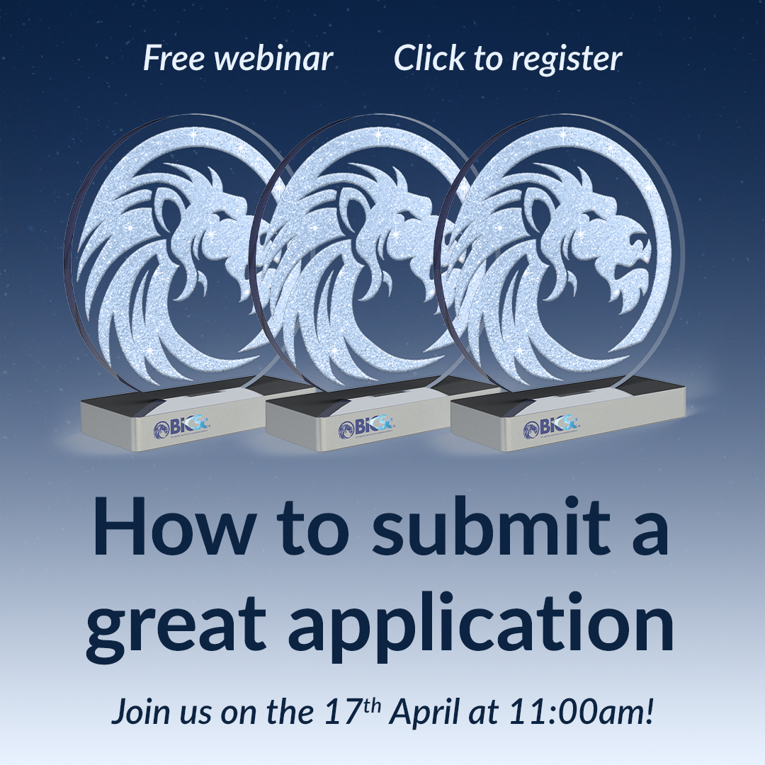 Calling all BICSc members! Thinking of submitting an entry for one of our 9 esteemed awards and want it to stand out from the crowd? Then this webinar is just what you need. It will take place on Wednesday, 17th April, at 11.00am and it’s free to join. ow.ly/LrKJ50QYVTk