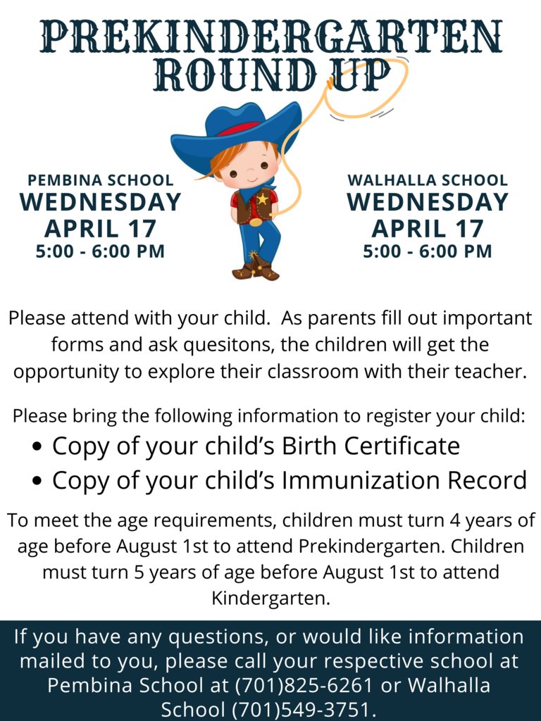 PreK Roundup info!