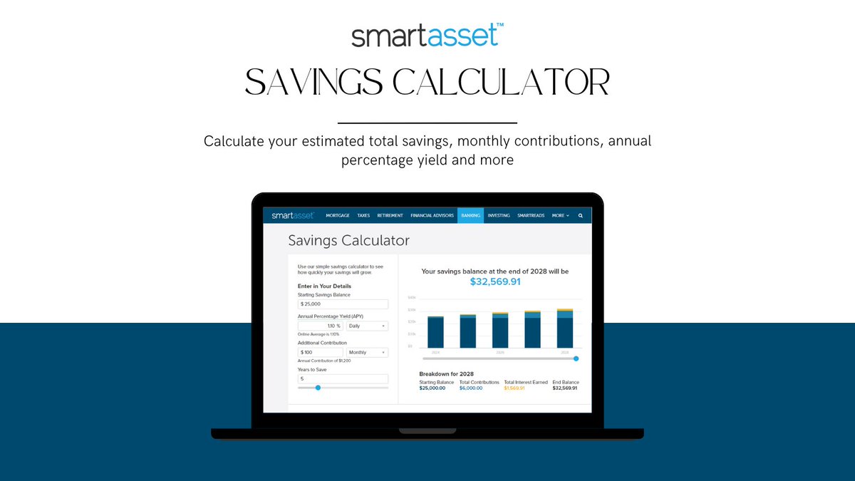 Wondering how fast your money will grow in an interest-earning account? 🤔💰 Use our Savings Calculator to compare different scenarios, set specific goals and make informed decisions about your savings. Start planning your financial journey now: shorturl.at/eLRT1…