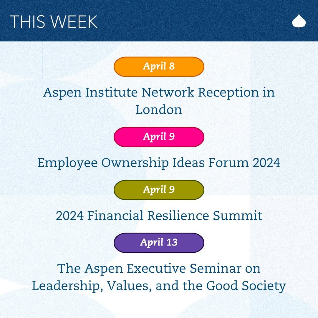 The Aspen Institute tweet media