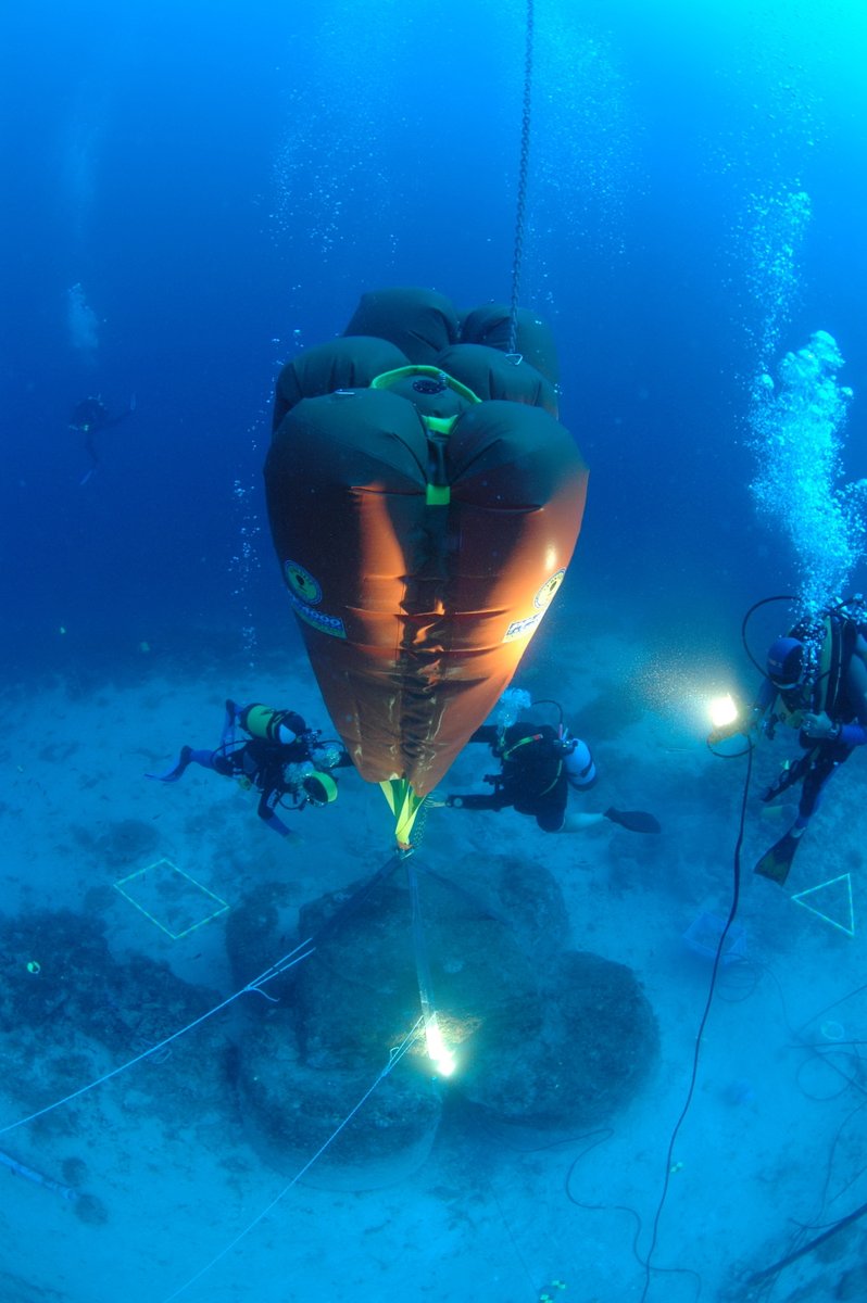 In the 1st century B.C., a ship bearing Greek and Roman marble monuments sank off the Turkish coast, near the Temple of Apollo at Claros. Learn more about the Kızılburun shipwreck with @archaeology_aia and archaeologist Deborah Carlson on April 17: us02web.zoom.us/webinar/regist…